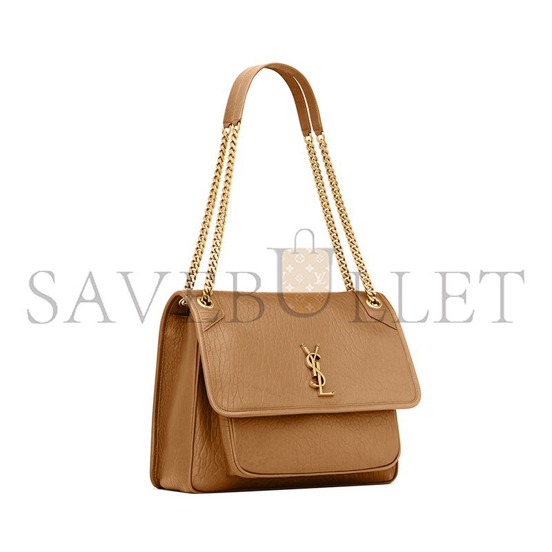 YSL NIKI LARGE IN GRAINED LAMBSKIN 803777AACYT2760 (32*23*9cm)